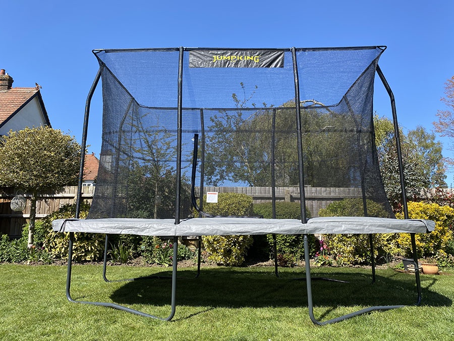8ft x 12ft Jumpking Combo Pro Rectangular Trampoline
